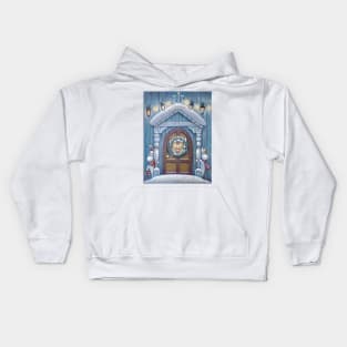 Scandinavian Christmas door Kids Hoodie